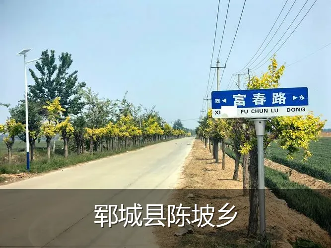 郓城县陈坡乡